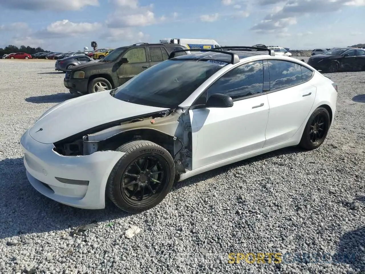 1 fotografías del automóvil dañado 5YJ3E1EA9KF464348 TESLA MODEL 3 2019