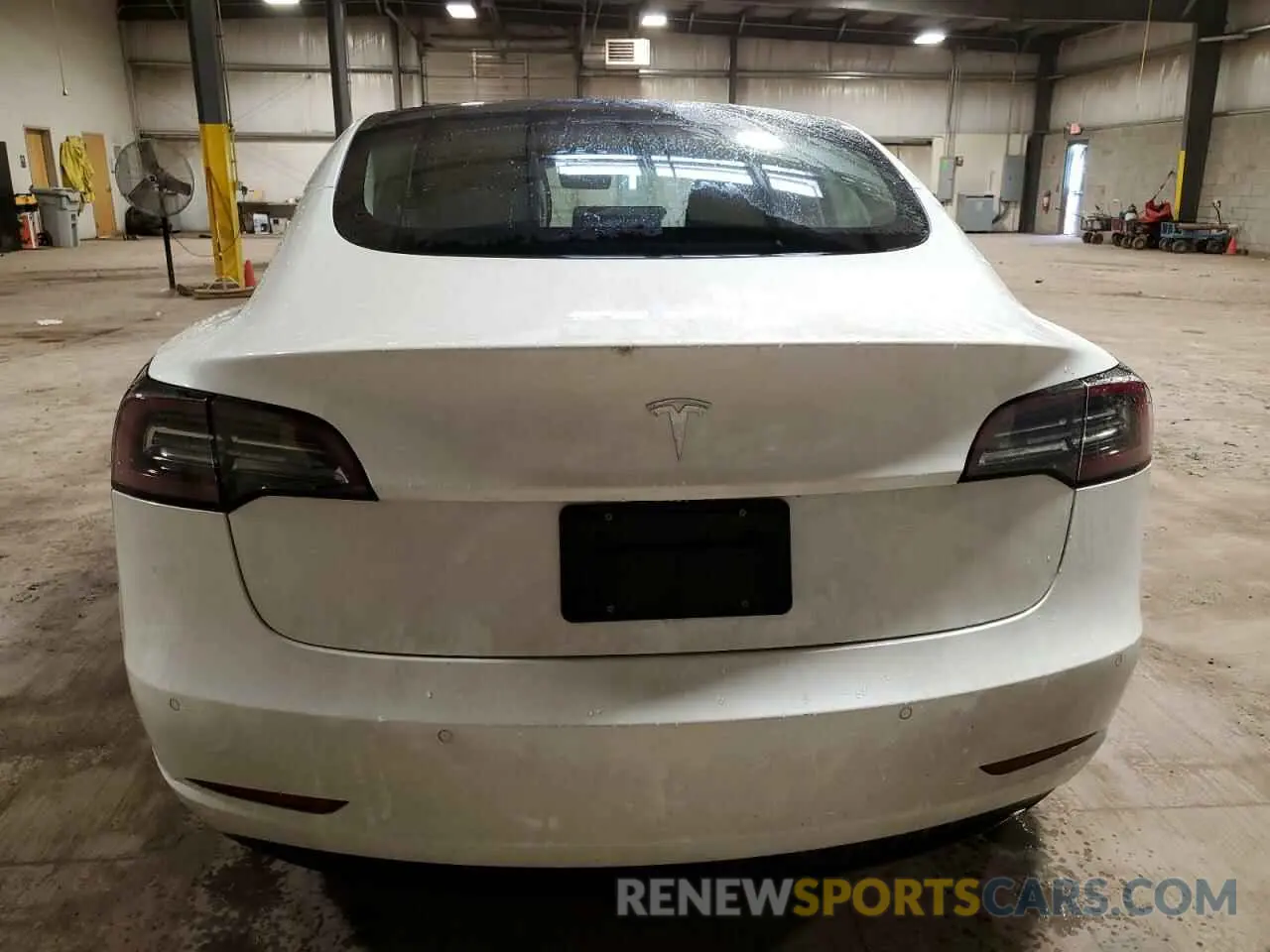 6 fotografías del automóvil dañado 5YJ3E1EA9KF483725 TESLA MODEL 3 2019