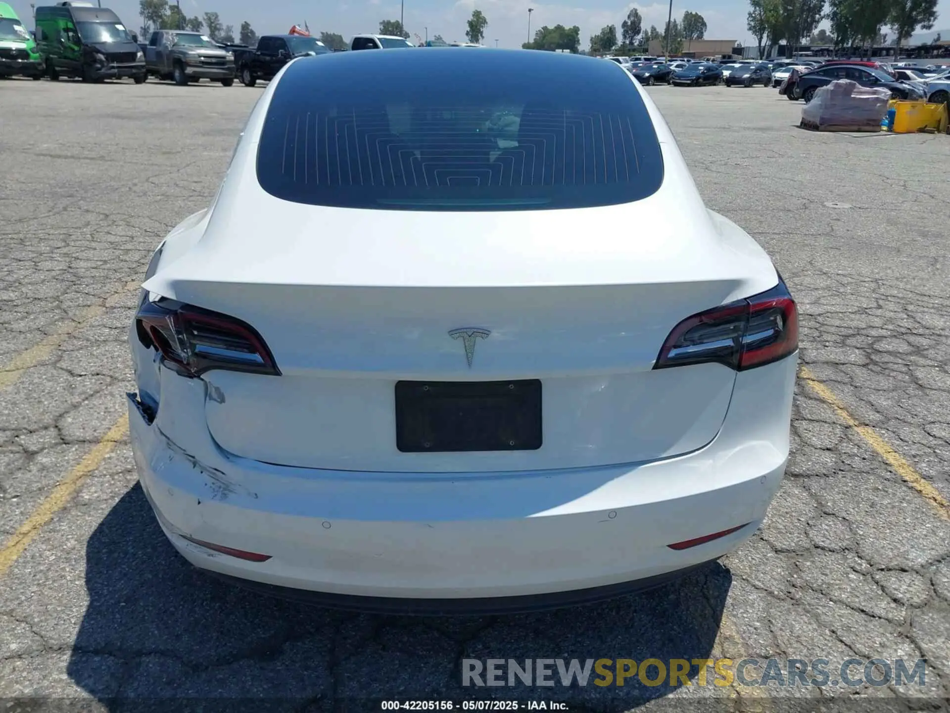 16 fotografías del automóvil dañado 5YJ3E1EA9KF485278 TESLA MODEL 3 2019