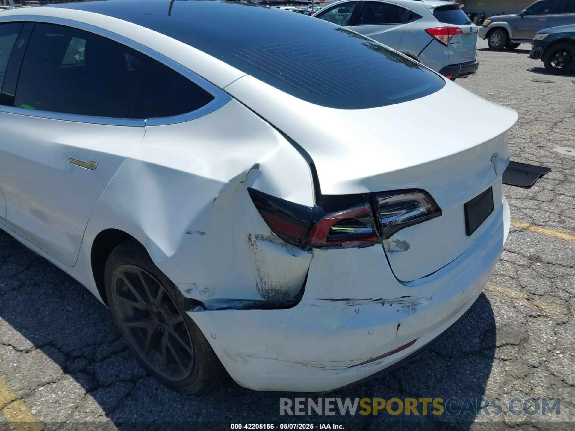 19 fotografías del automóvil dañado 5YJ3E1EA9KF485278 TESLA MODEL 3 2019
