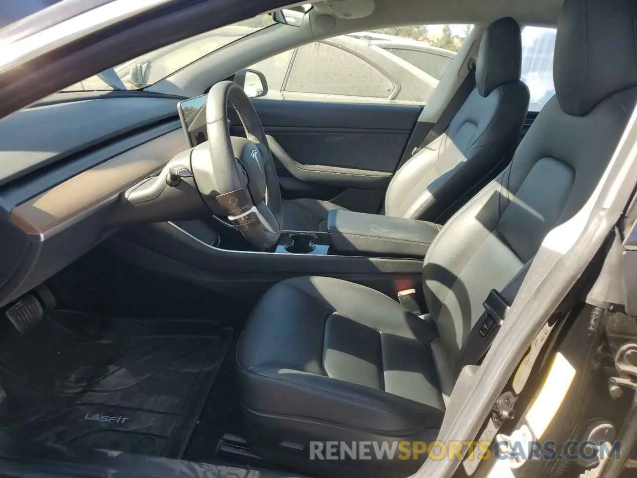 7 fotografías del automóvil dañado 5YJ3E1EA9KF508199 TESLA MODEL 3 2019