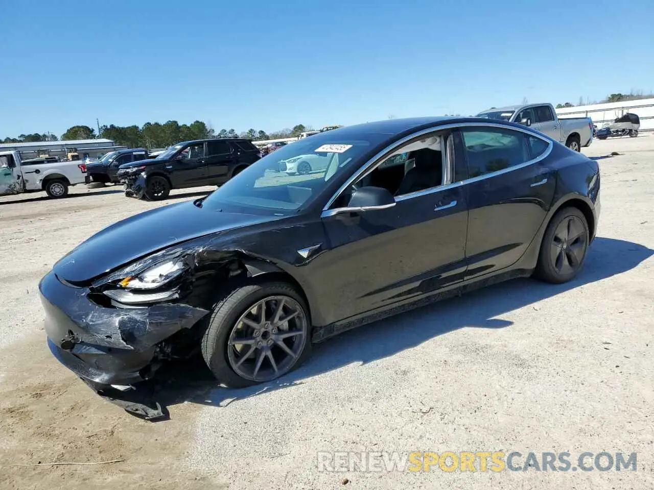 1 fotografías del automóvil dañado 5YJ3E1EAXKF297563 TESLA MODEL 3 2019