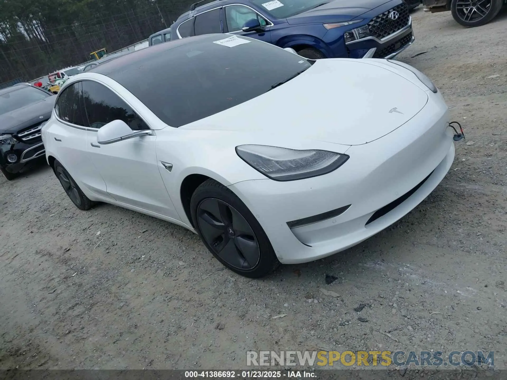 1 fotografías del automóvil dañado 5YJ3E1EAXKF299958 TESLA MODEL 3 2019
