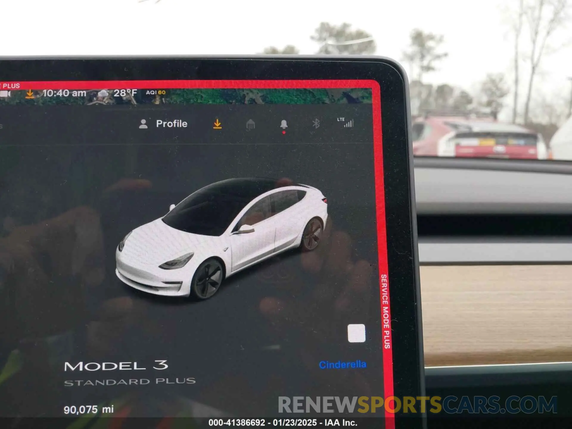 15 fotografías del automóvil dañado 5YJ3E1EAXKF299958 TESLA MODEL 3 2019