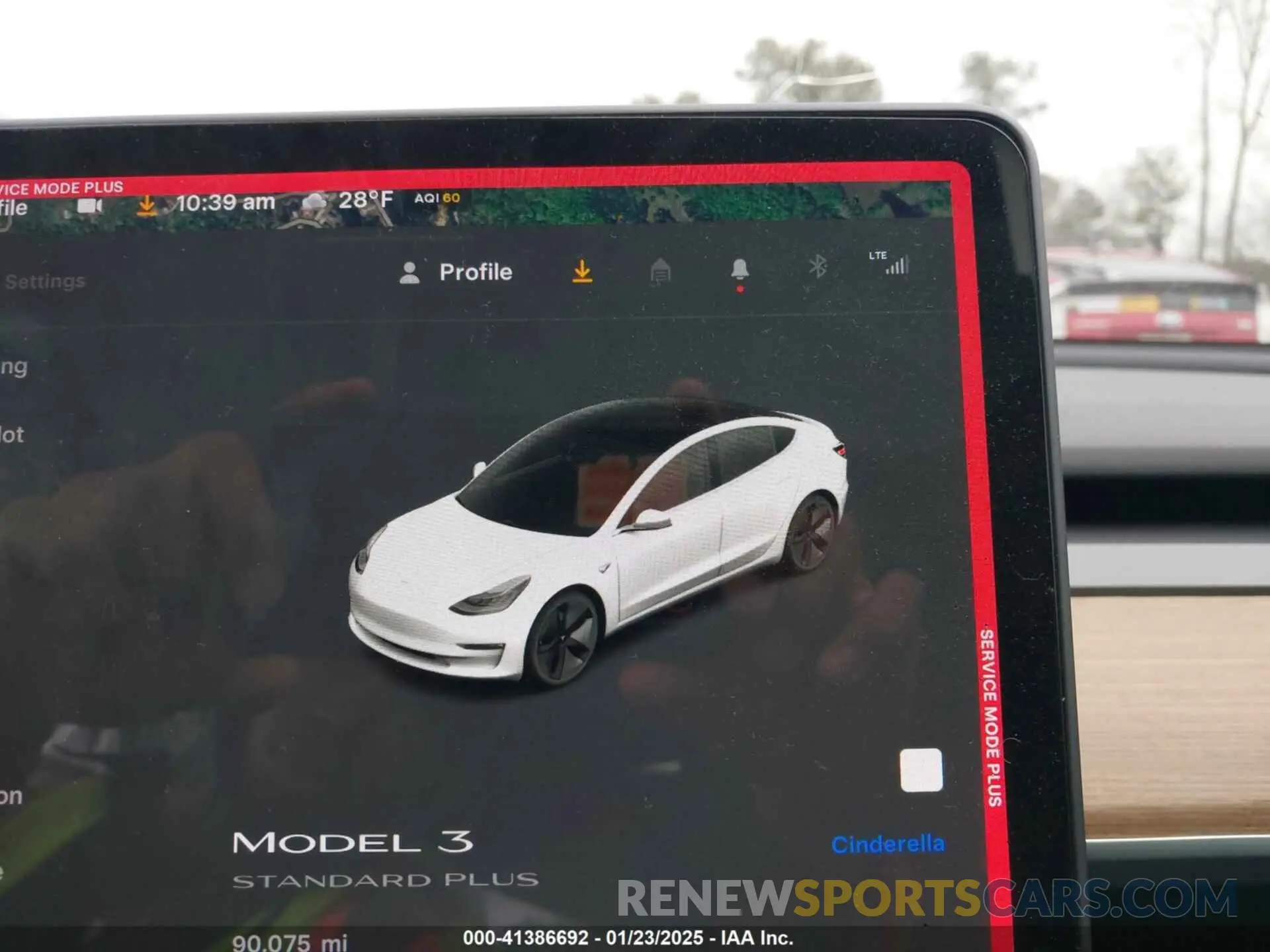 7 fotografías del automóvil dañado 5YJ3E1EAXKF299958 TESLA MODEL 3 2019