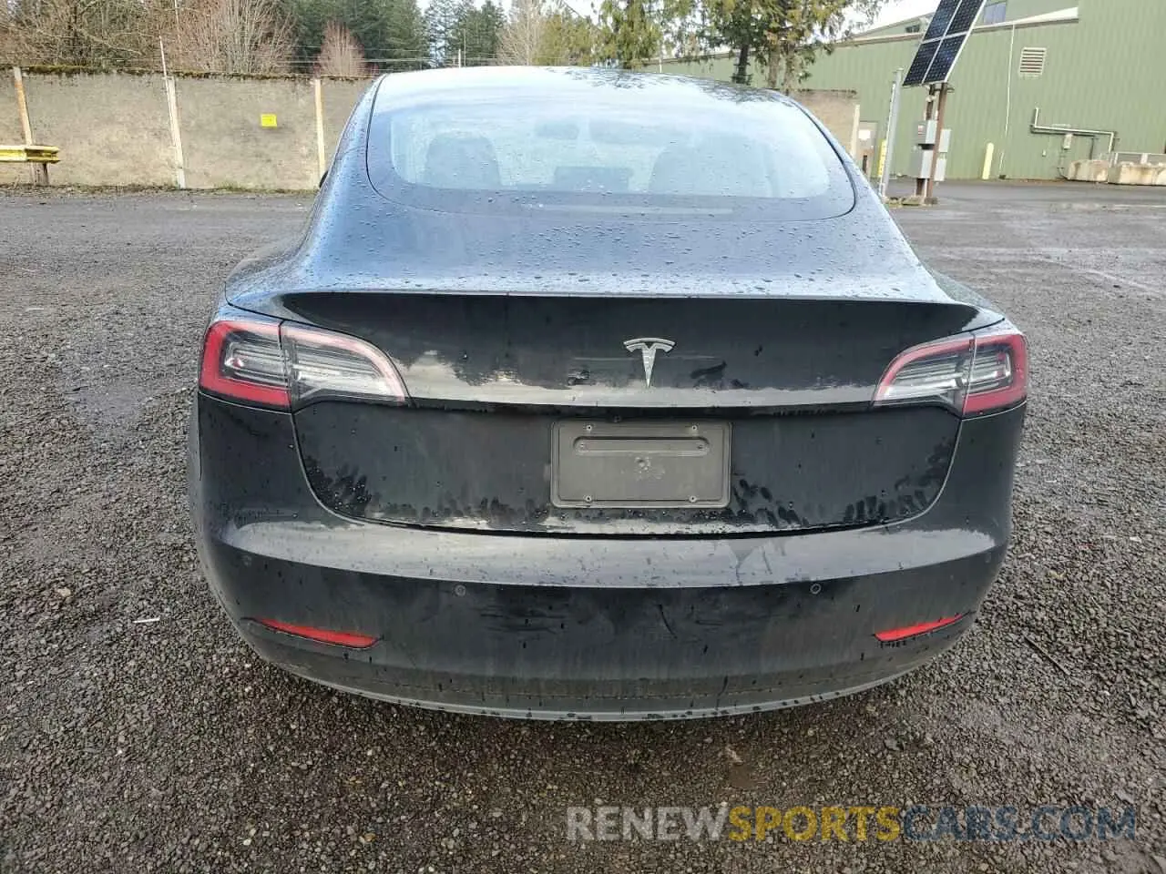 6 fotografías del automóvil dañado 5YJ3E1EAXKF305080 TESLA MODEL 3 2019