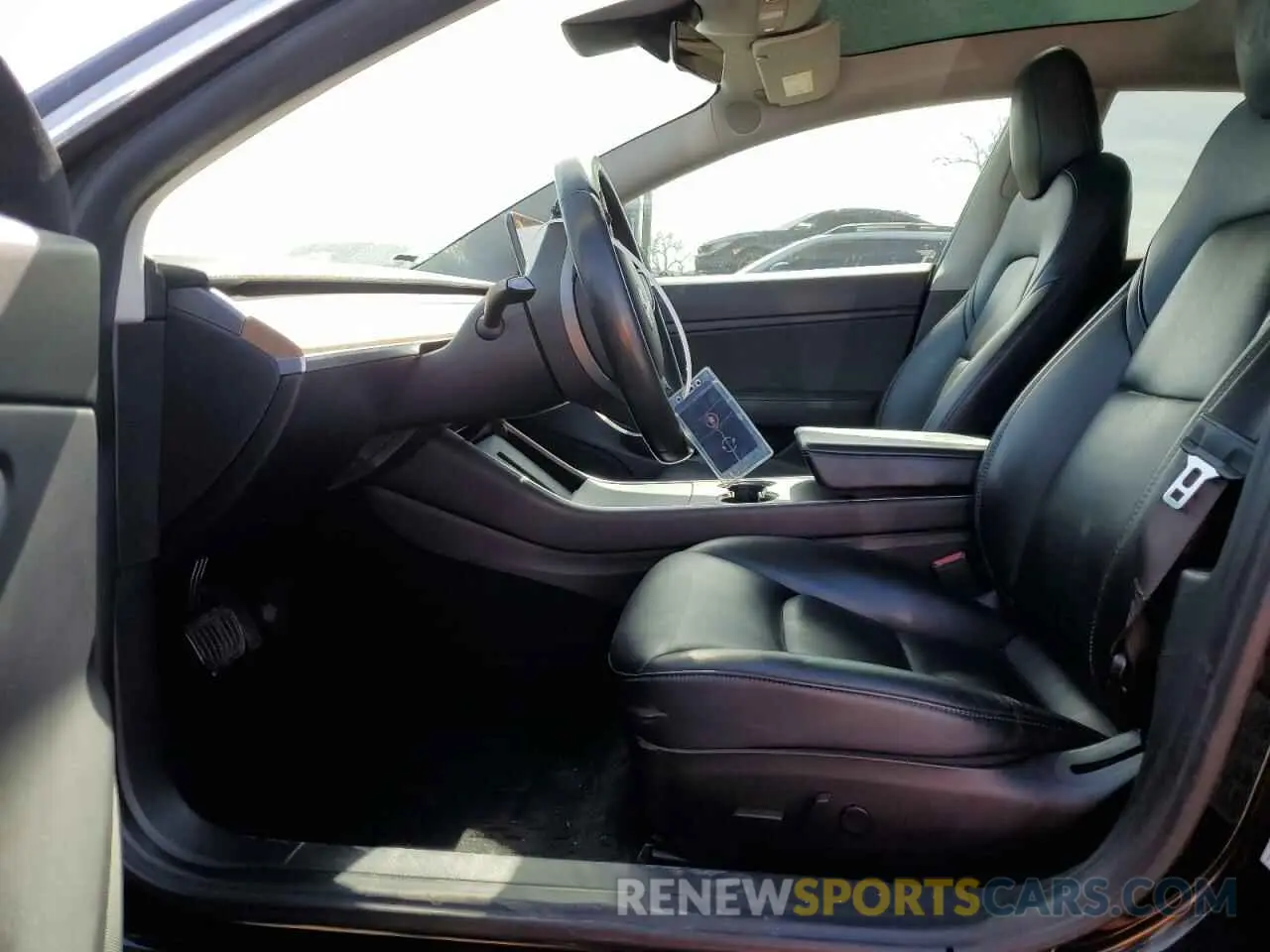 7 fotografías del automóvil dañado 5YJ3E1EAXKF311719 TESLA MODEL 3 2019