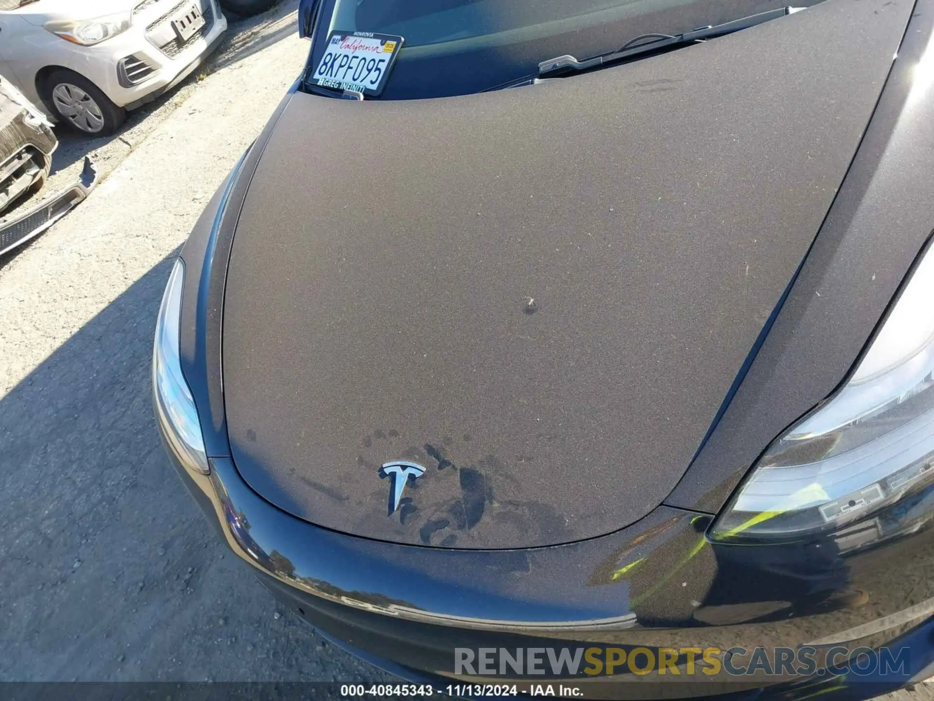 10 fotografías del automóvil dañado 5YJ3E1EAXKF325426 TESLA MODEL 3 2019