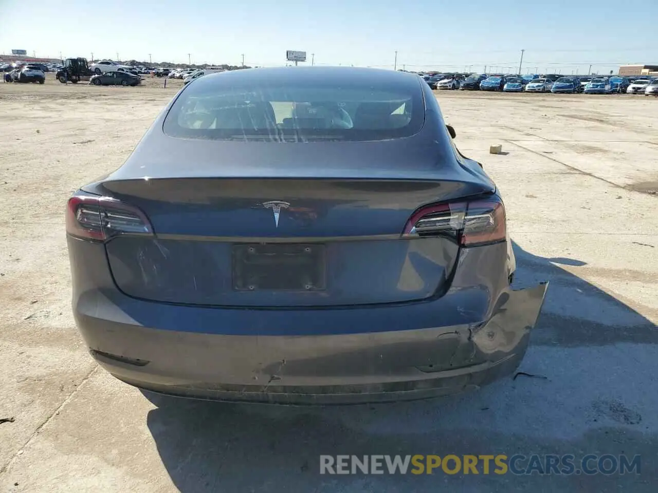 6 fotografías del automóvil dañado 5YJ3E1EAXKF325507 TESLA MODEL 3 2019