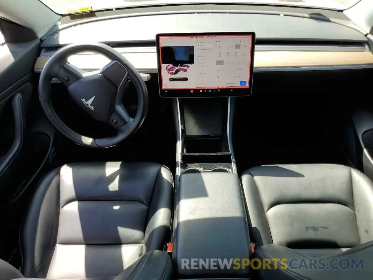 8 fotografías del automóvil dañado 5YJ3E1EAXKF328326 TESLA MODEL 3 2019