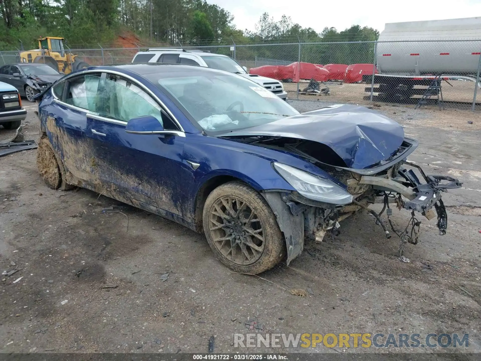 1 fotografías del automóvil dañado 5YJ3E1EAXKF332974 TESLA MODEL 3 2019