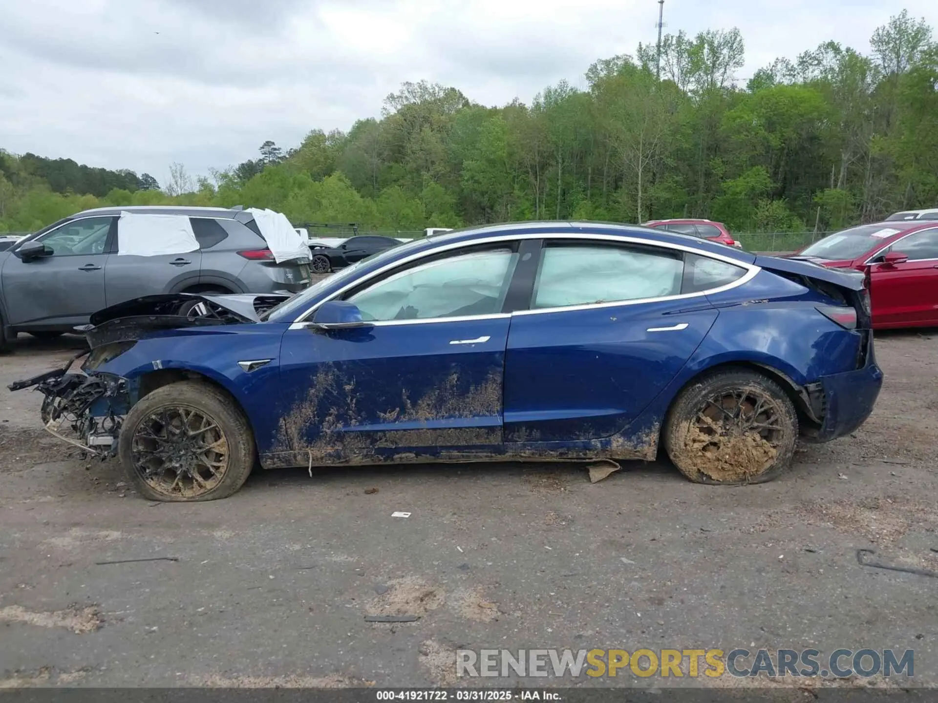 14 fotografías del automóvil dañado 5YJ3E1EAXKF332974 TESLA MODEL 3 2019