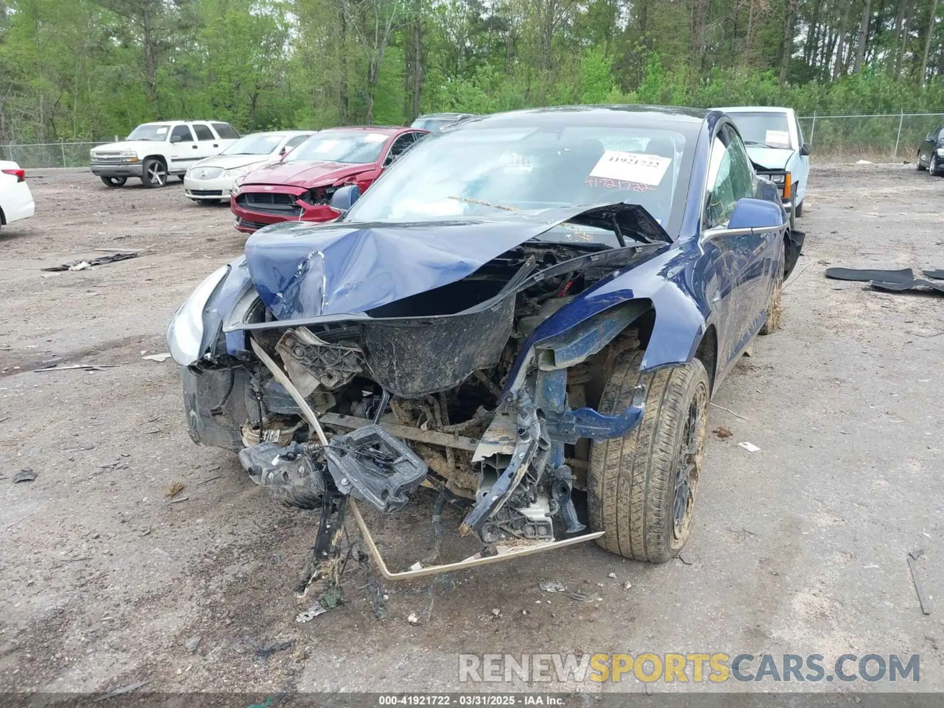 6 fotografías del automóvil dañado 5YJ3E1EAXKF332974 TESLA MODEL 3 2019