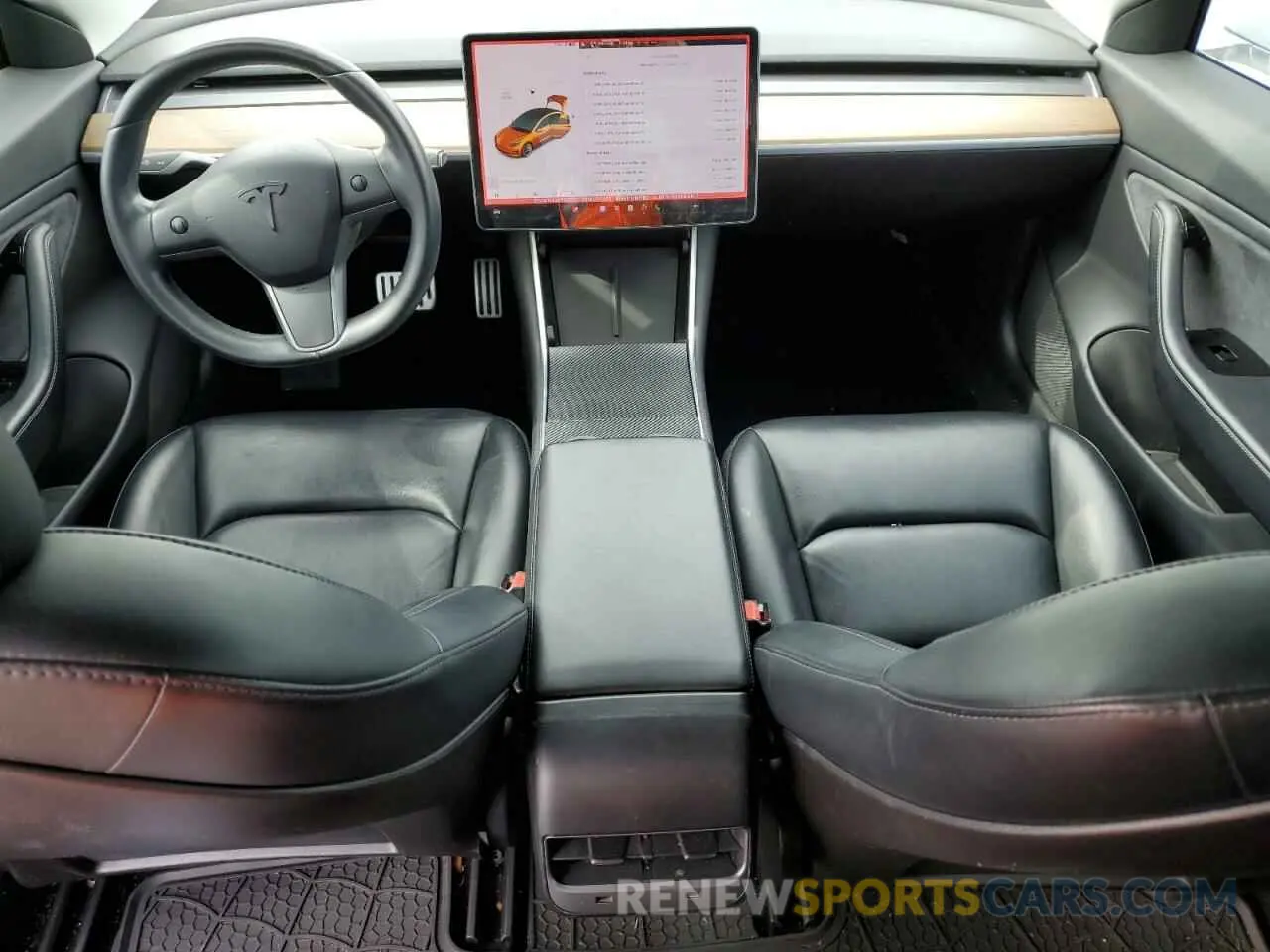 8 fotografías del automóvil dañado 5YJ3E1EAXKF397131 TESLA MODEL 3 2019
