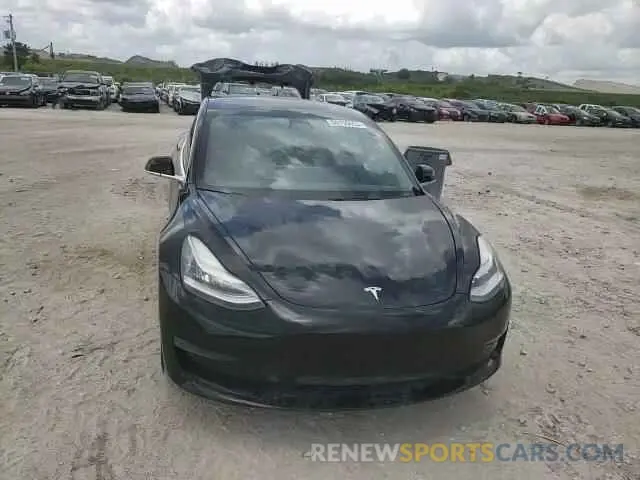 13 fotografías del automóvil dañado 5YJ3E1EAXKF399199 TESLA MODEL 3 2019