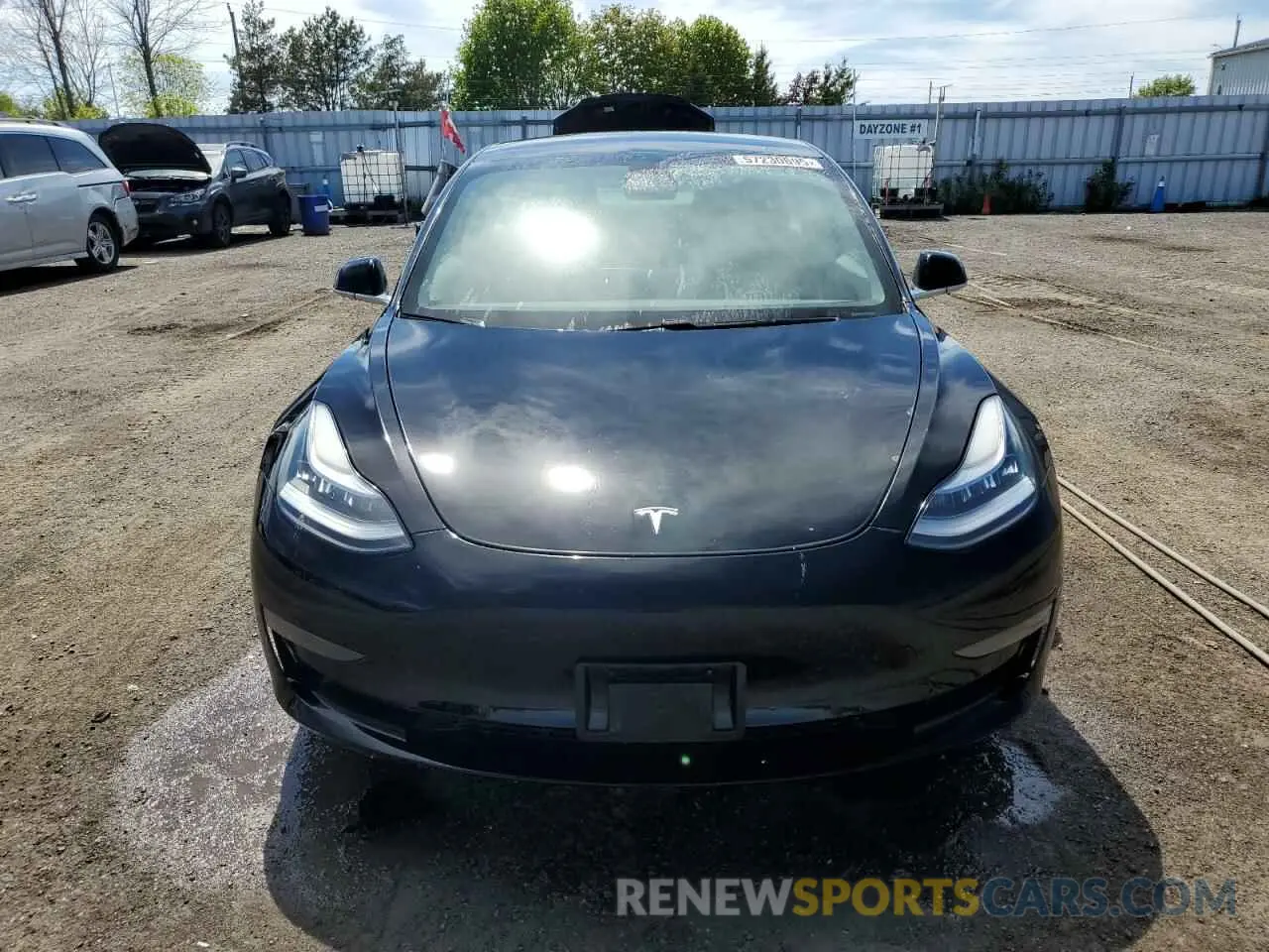 5 fotografías del automóvil dañado 5YJ3E1EAXKF403171 TESLA MODEL 3 2019