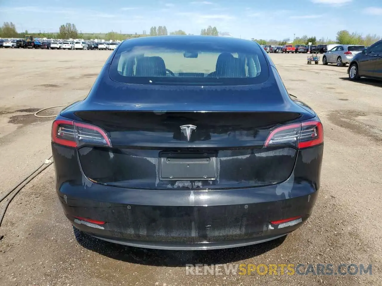 6 fotografías del automóvil dañado 5YJ3E1EAXKF403171 TESLA MODEL 3 2019