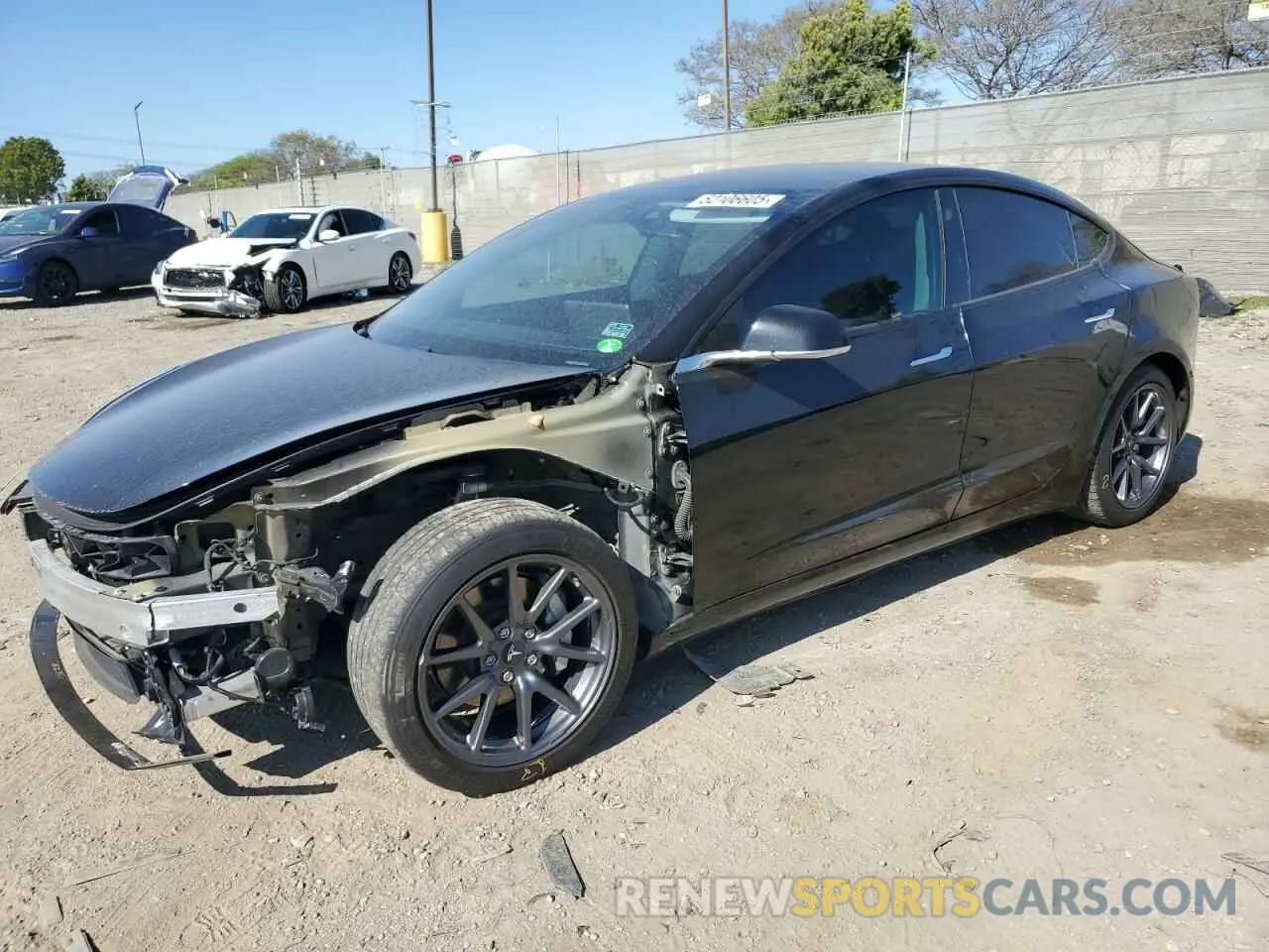 1 fotografías del automóvil dañado 5YJ3E1EAXKF415644 TESLA MODEL 3 2019