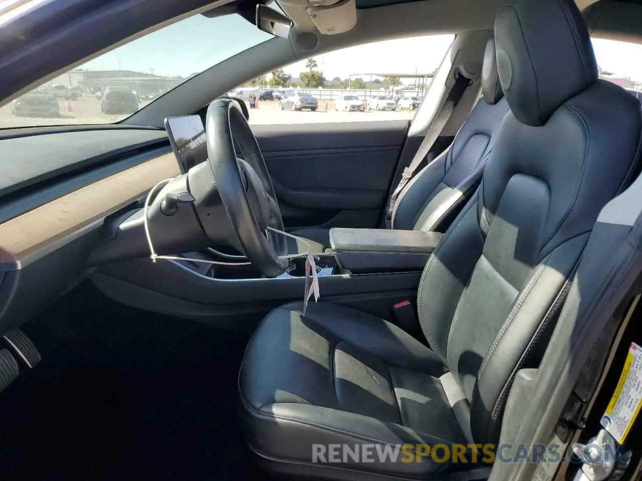 7 fotografías del automóvil dañado 5YJ3E1EAXKF415644 TESLA MODEL 3 2019