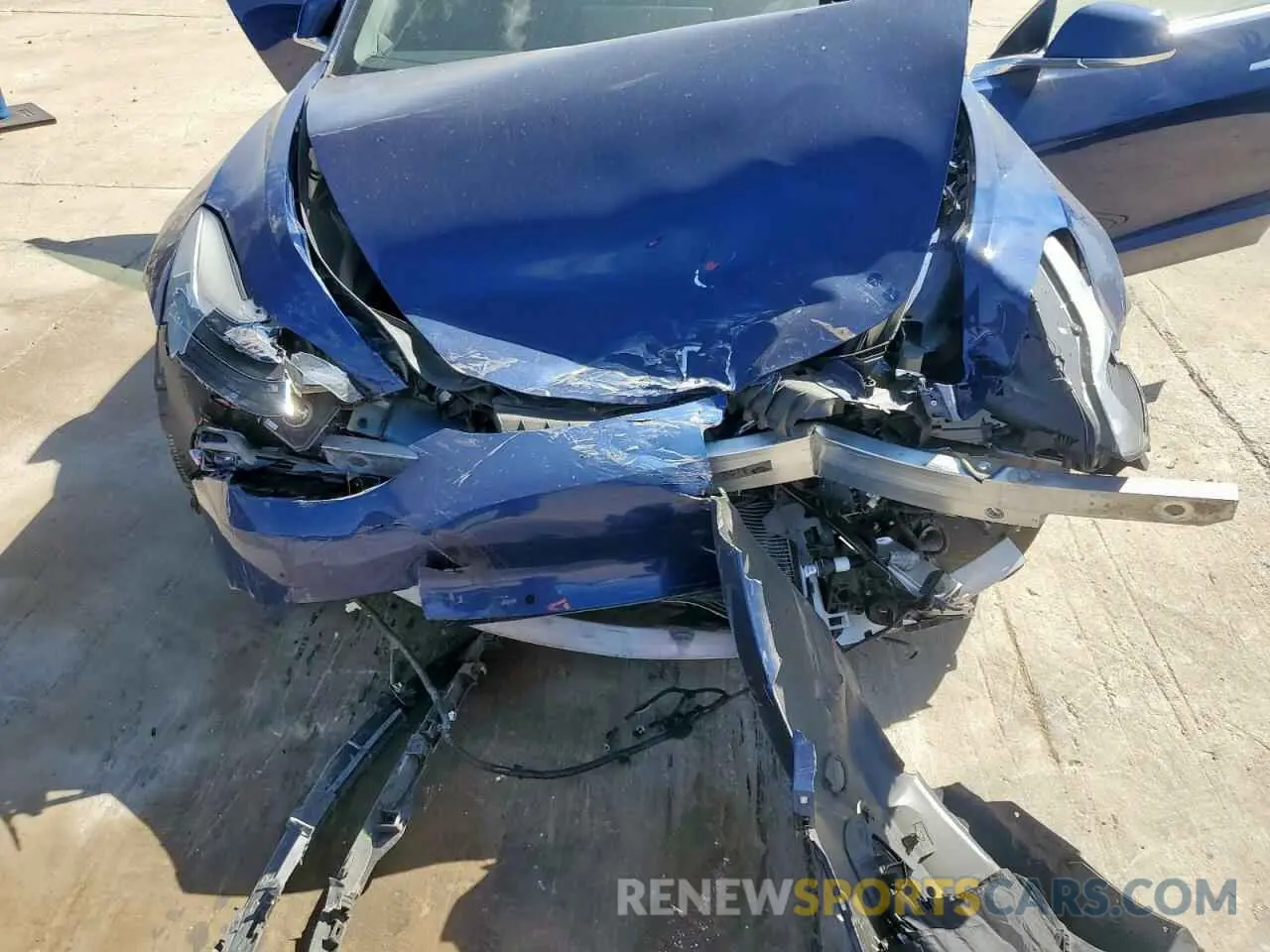 12 fotografías del automóvil dañado 5YJ3E1EAXKF416583 TESLA MODEL 3 2019