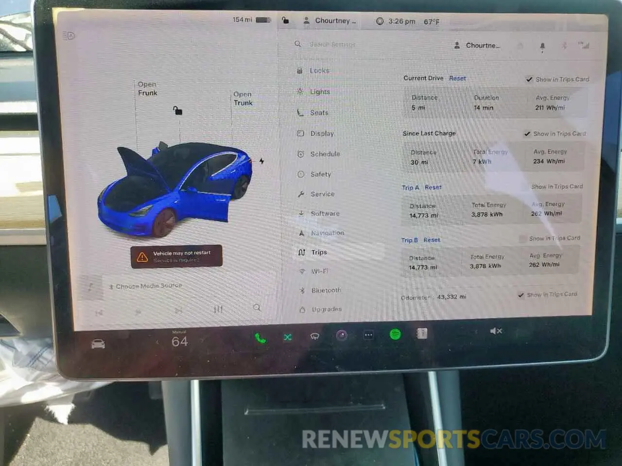 9 fotografías del automóvil dañado 5YJ3E1EAXKF416583 TESLA MODEL 3 2019