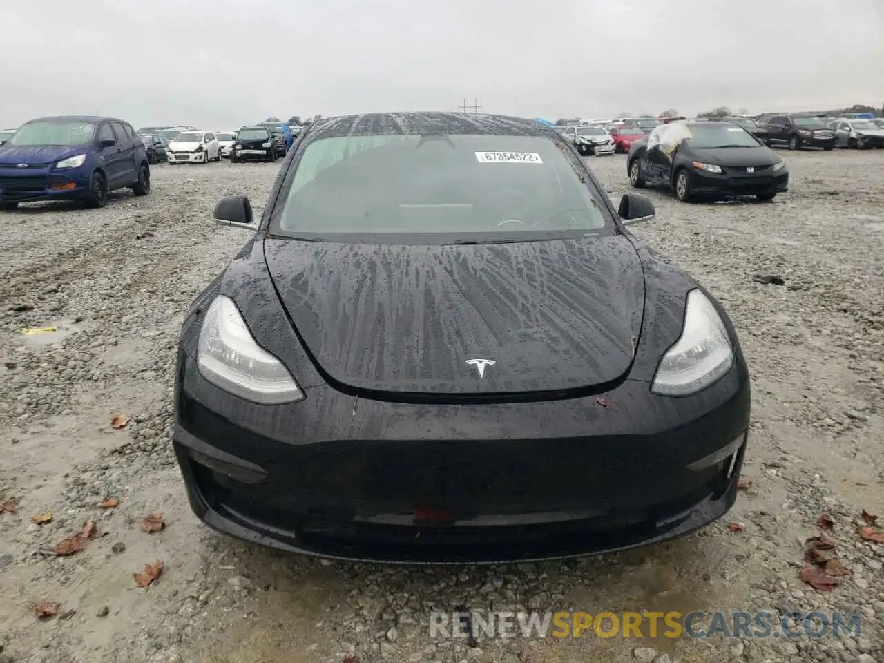 5 fotografías del automóvil dañado 5YJ3E1EAXKF428961 TESLA MODEL 3 2019