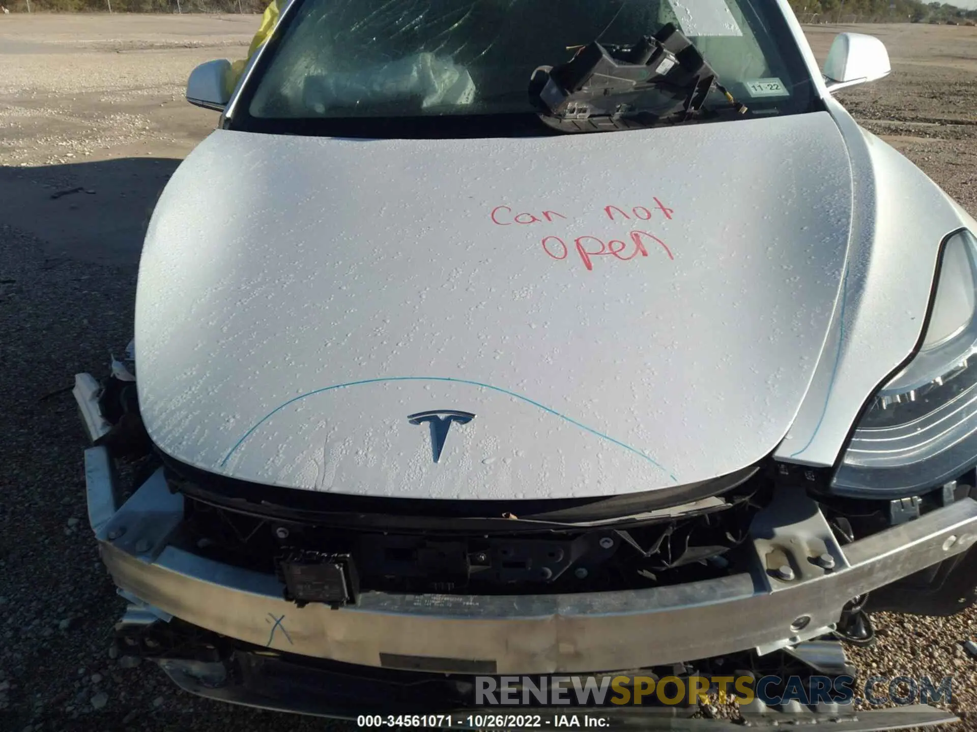 10 fotografías del automóvil dañado 5YJ3E1EAXKF476430 TESLA MODEL 3 2019