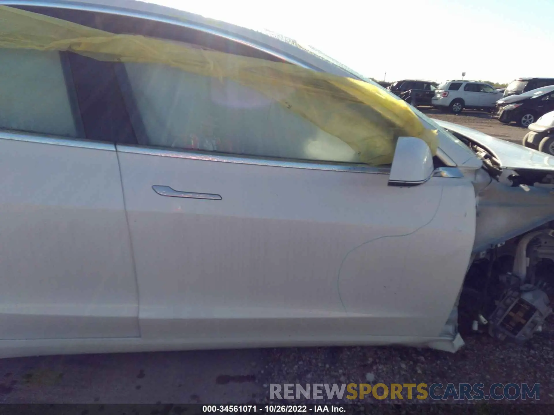 5 fotografías del automóvil dañado 5YJ3E1EAXKF476430 TESLA MODEL 3 2019