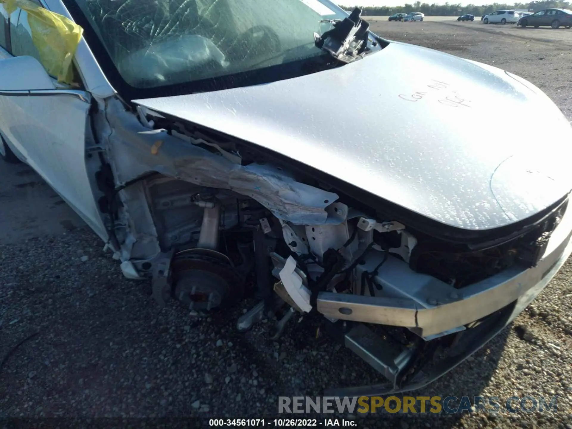 6 fotografías del automóvil dañado 5YJ3E1EAXKF476430 TESLA MODEL 3 2019