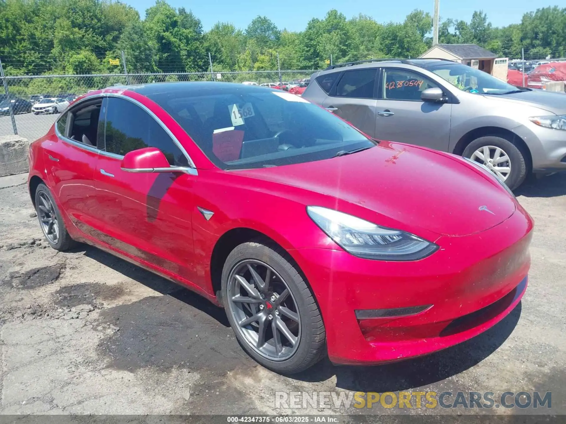 1 fotografías del automóvil dañado 5YJ3E1EAXKF483331 TESLA MODEL 3 2019