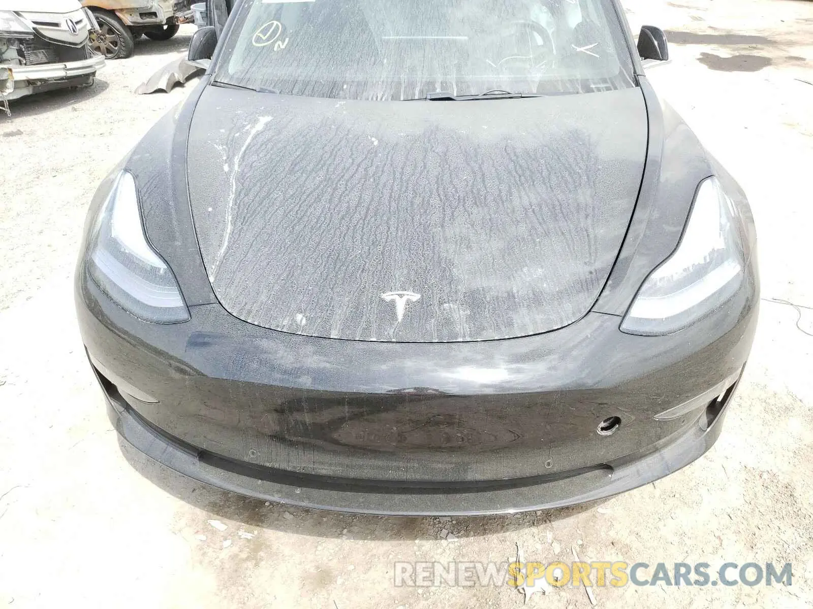 7 fotografías del automóvil dañado 5YJ3E1EB0KF197237 TESLA MODEL 3 2019