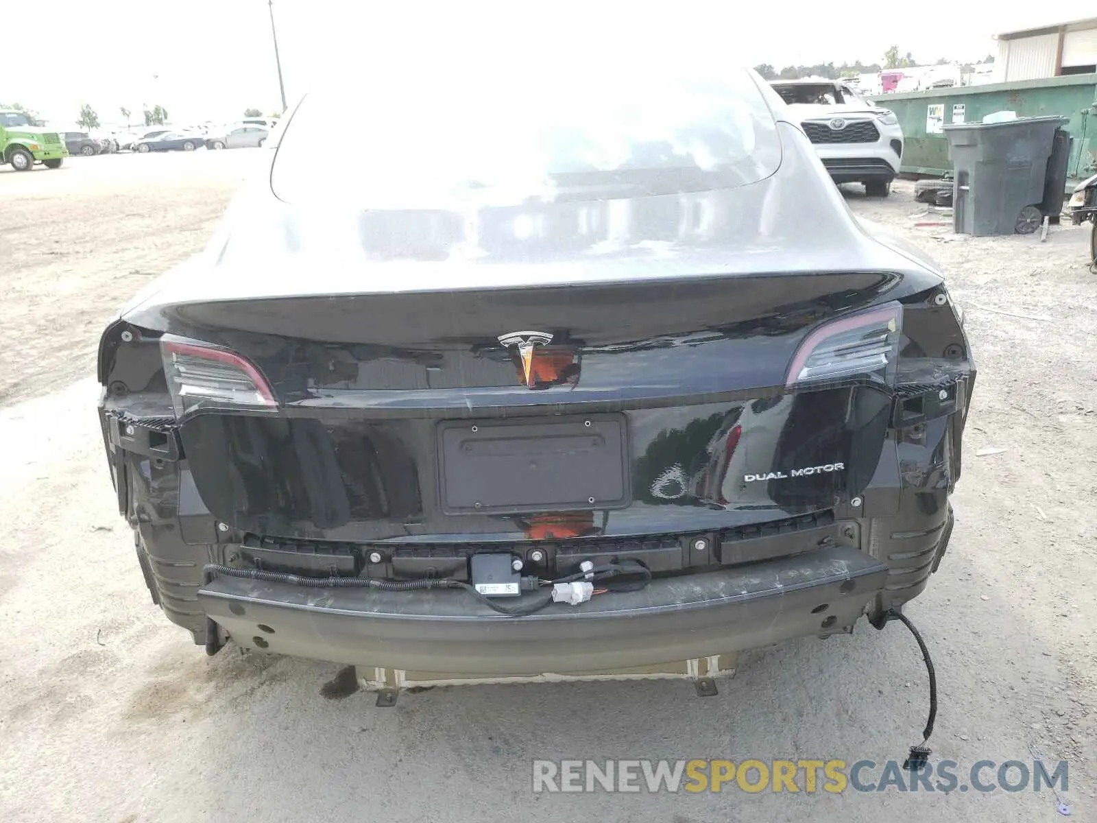 9 fotografías del automóvil dañado 5YJ3E1EB0KF197237 TESLA MODEL 3 2019