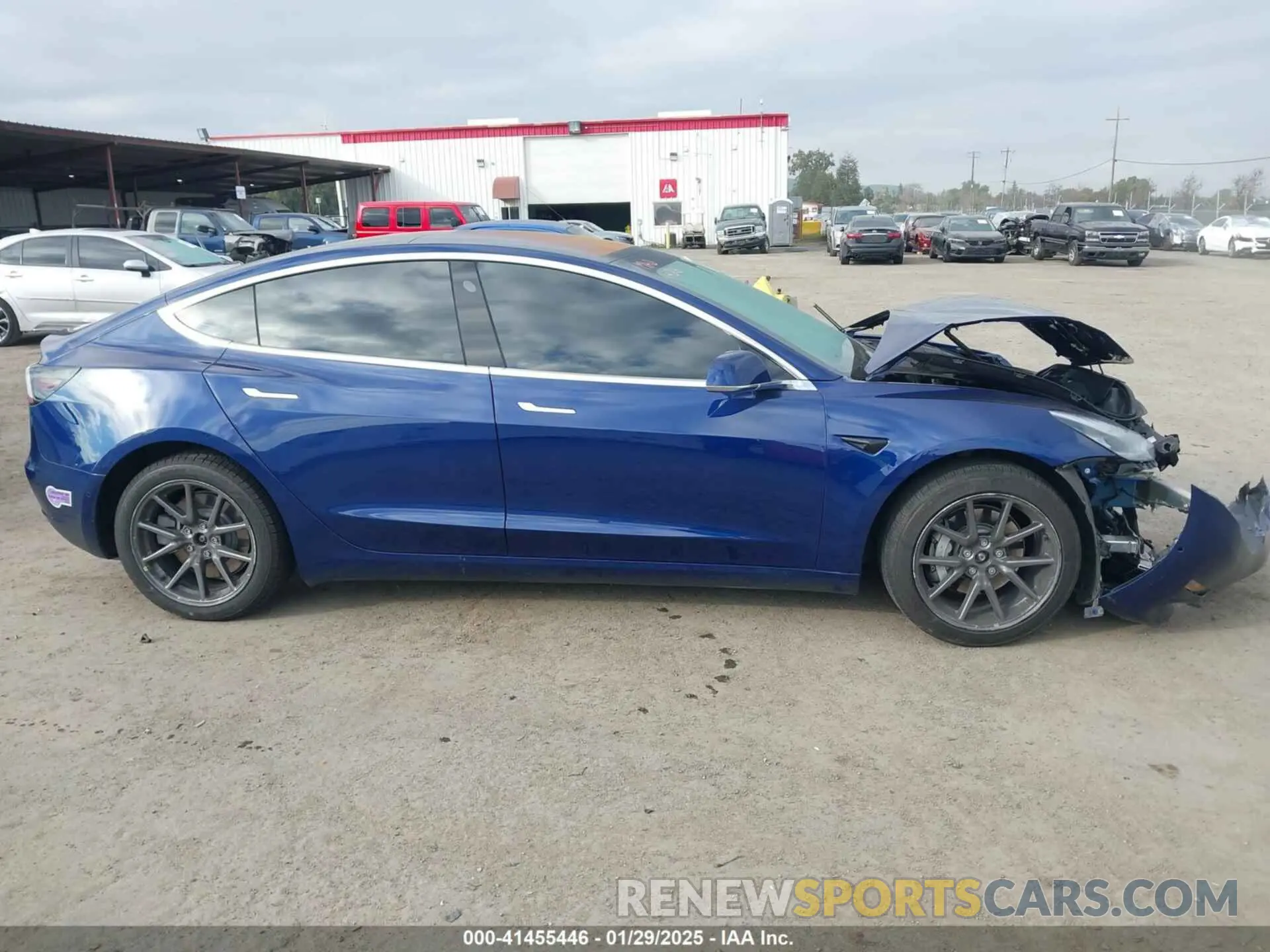 12 fotografías del automóvil dañado 5YJ3E1EB0KF199490 TESLA MODEL 3 2019