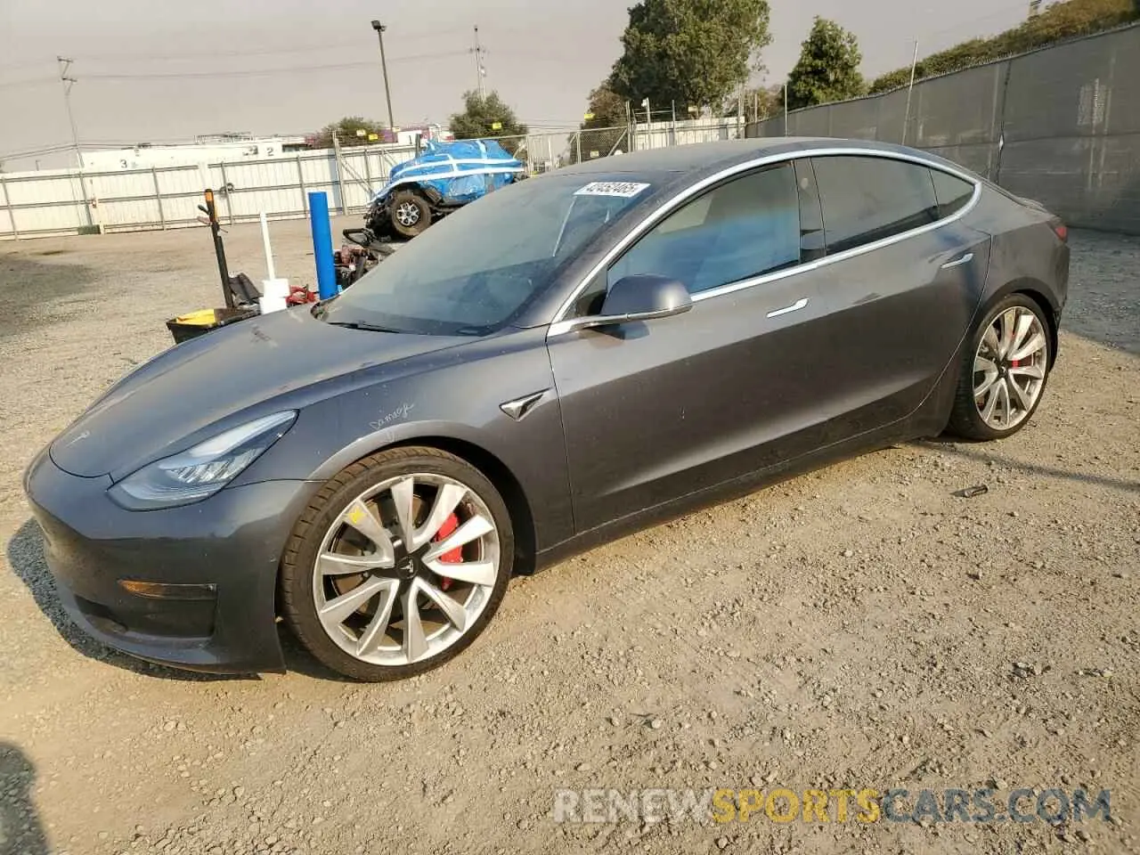 1 fotografías del automóvil dañado 5YJ3E1EB0KF238370 TESLA MODEL 3 2019