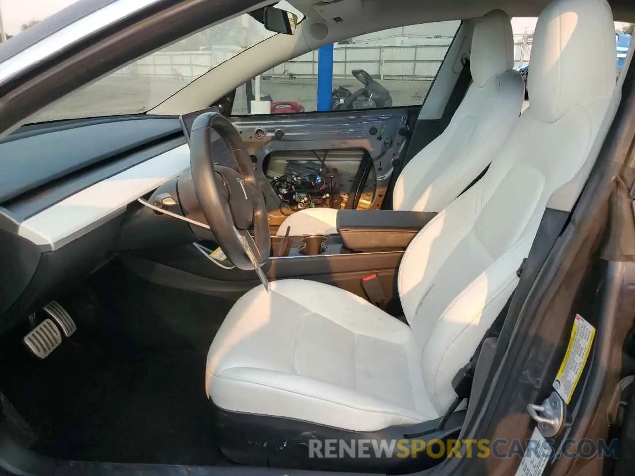 7 fotografías del automóvil dañado 5YJ3E1EB0KF238370 TESLA MODEL 3 2019