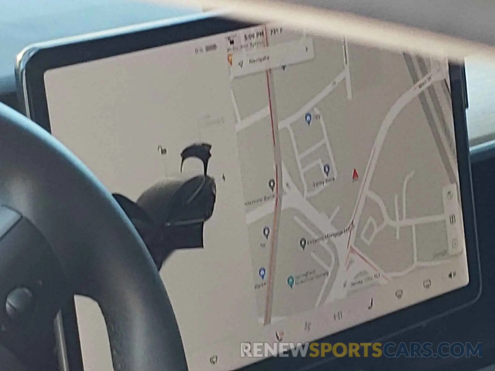 8 fotografías del automóvil dañado 5YJ3E1EB0KF385319 TESLA MODEL 3 2019