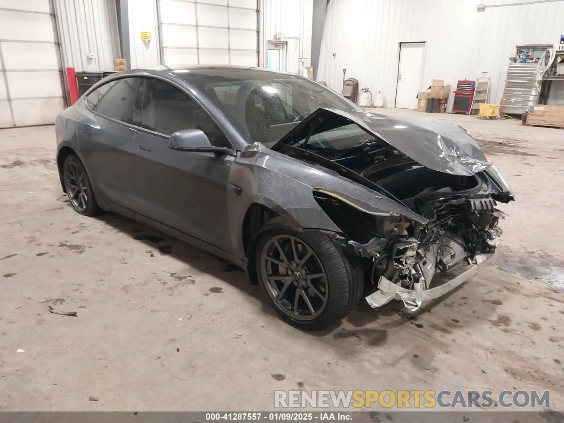 1 fotografías del automóvil dañado 5YJ3E1EB0KF386048 TESLA MODEL 3 2019