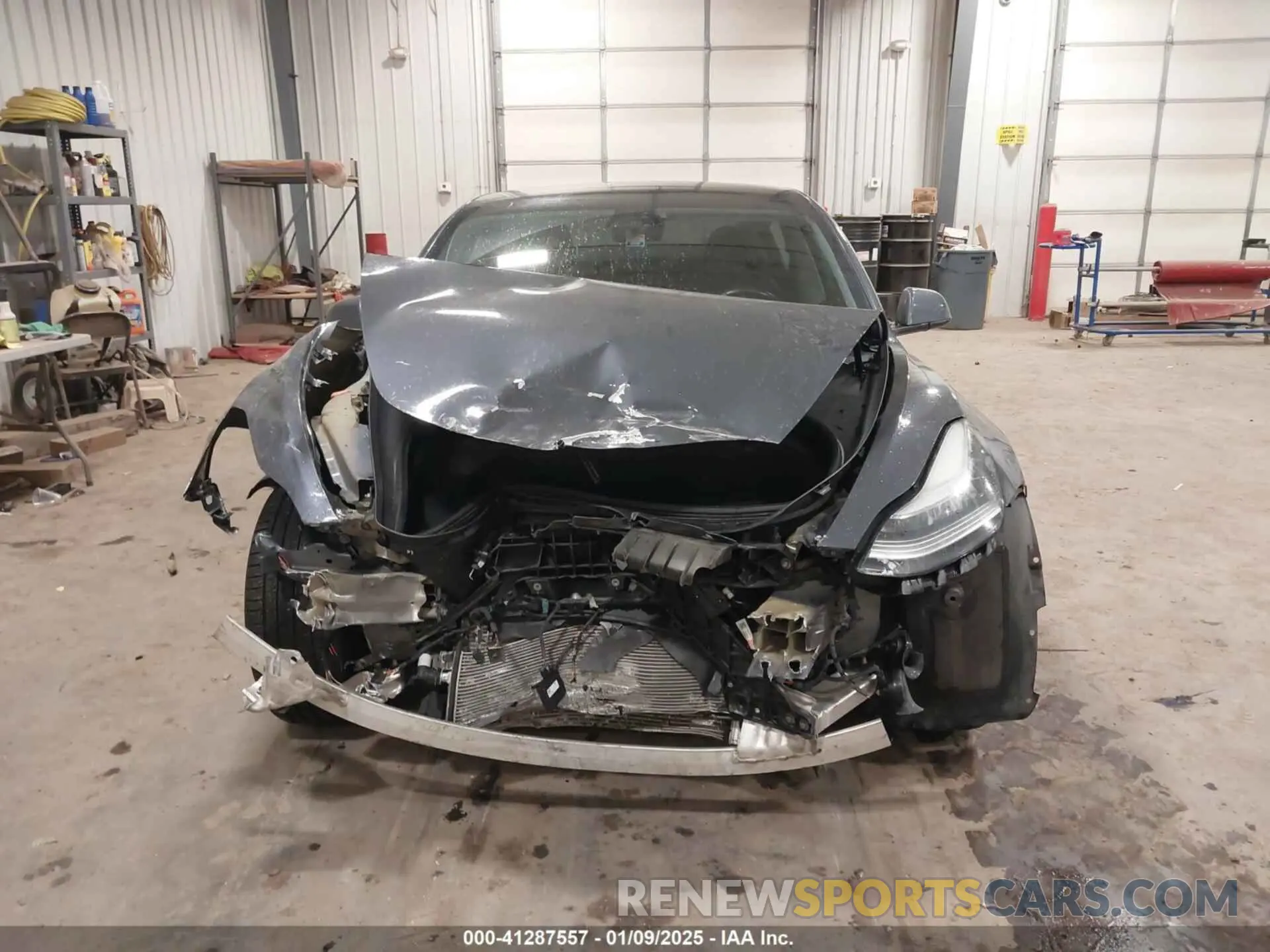 12 fotografías del automóvil dañado 5YJ3E1EB0KF386048 TESLA MODEL 3 2019