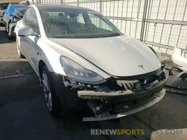 11 fotografías del automóvil dañado 5YJ3E1EB0KF390214 TESLA MODEL 3 2019