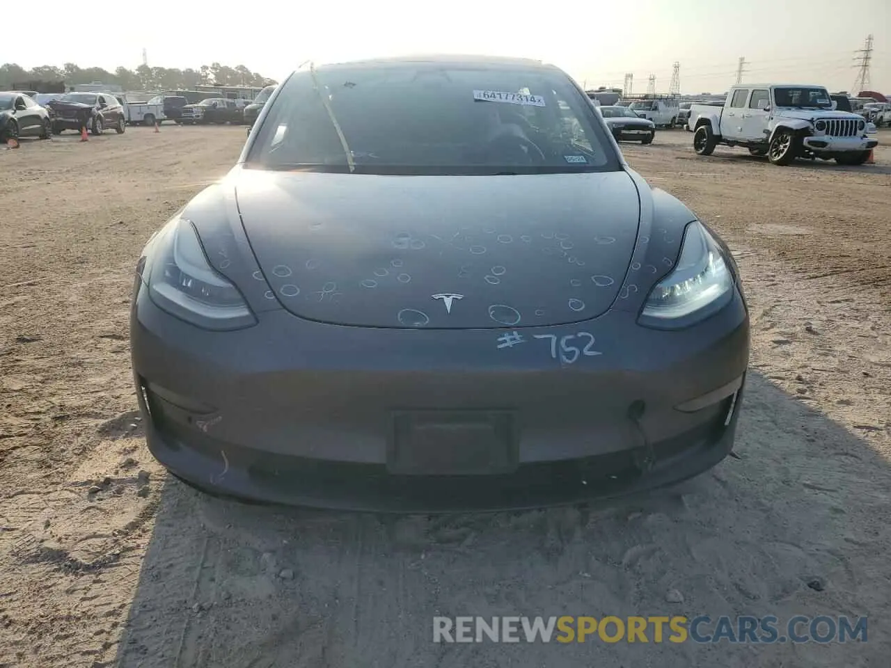 5 fotografías del automóvil dañado 5YJ3E1EB0KF432798 TESLA MODEL 3 2019