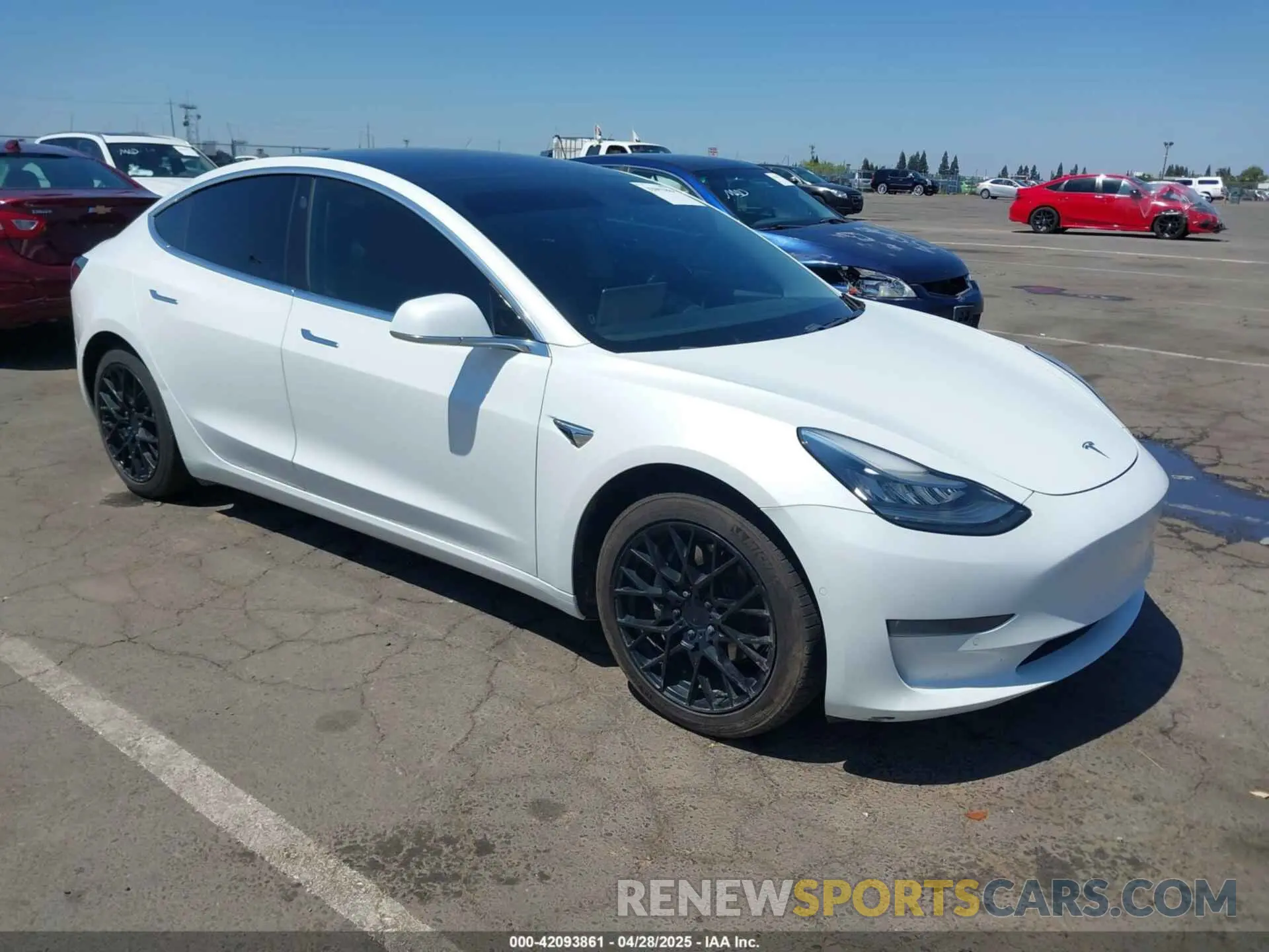 1 fotografías del automóvil dañado 5YJ3E1EB0KF433398 TESLA MODEL 3 2019