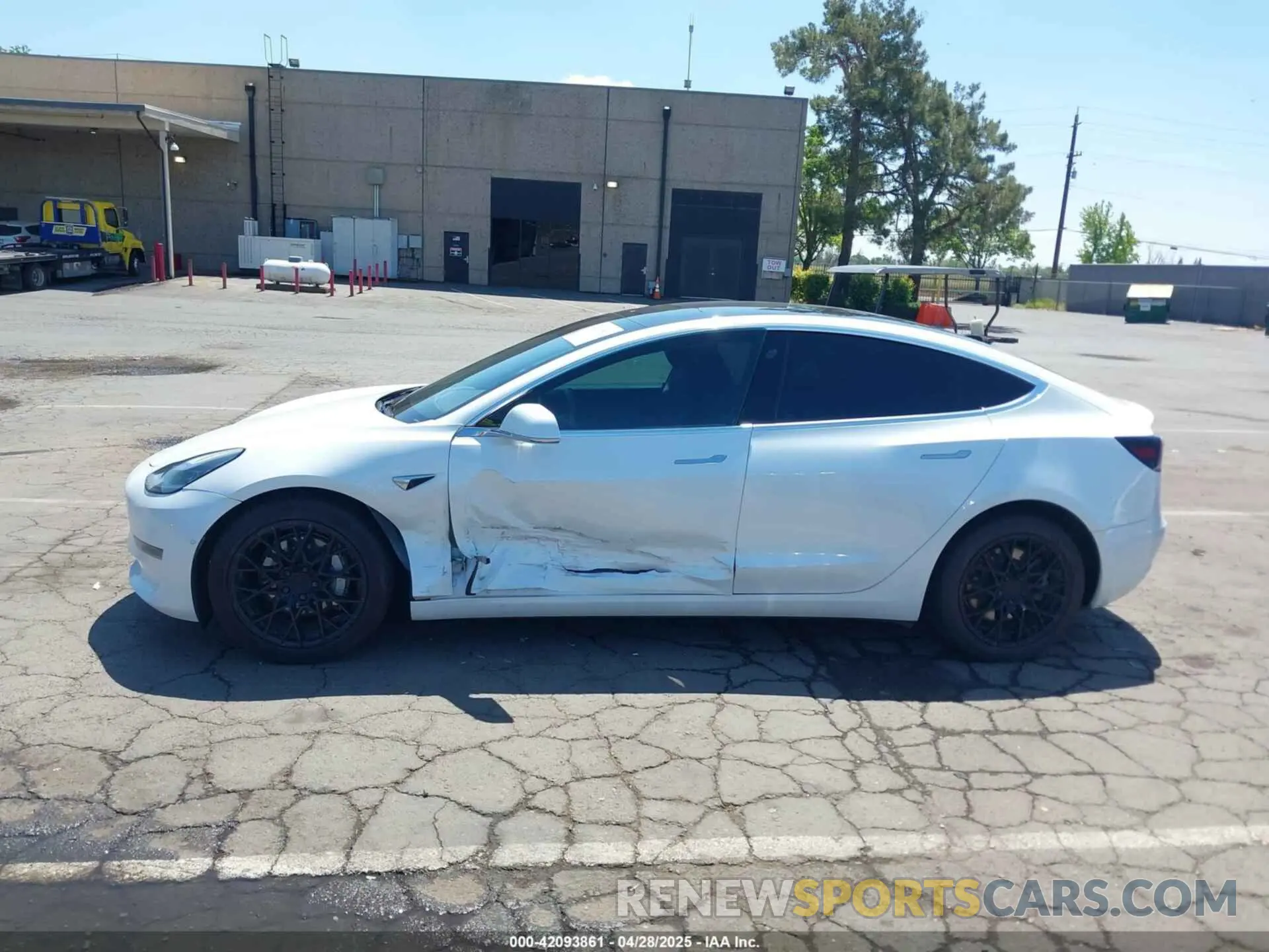 14 fotografías del automóvil dañado 5YJ3E1EB0KF433398 TESLA MODEL 3 2019