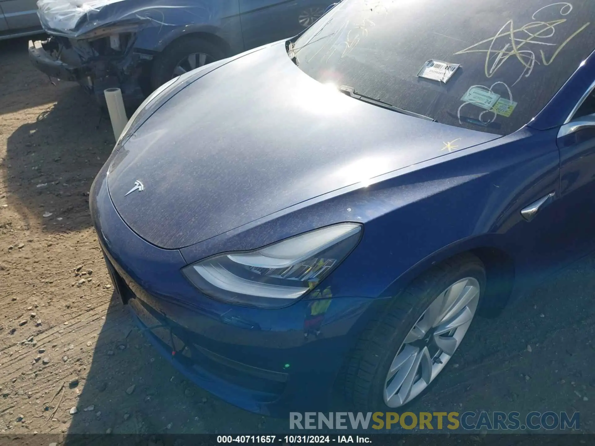 16 fotografías del automóvil dañado 5YJ3E1EB0KF437046 TESLA MODEL 3 2019
