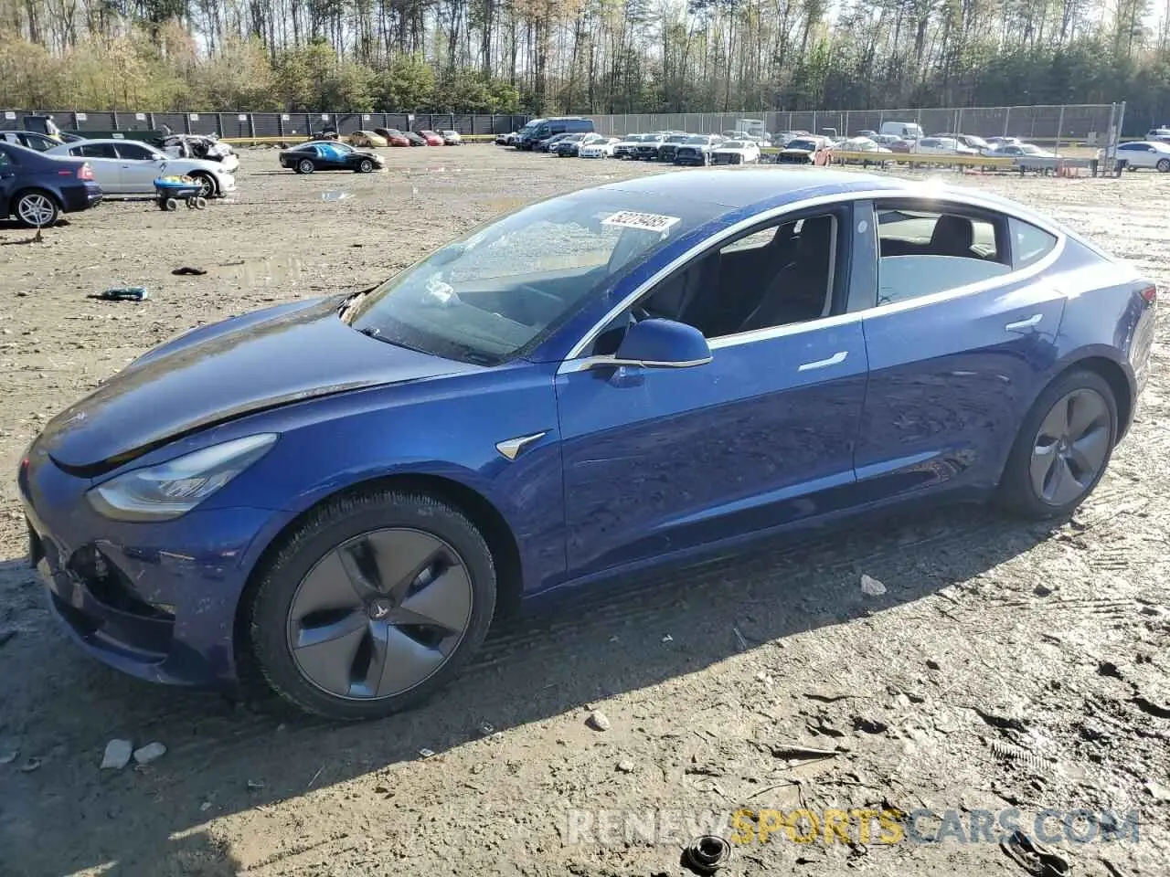 1 fotografías del automóvil dañado 5YJ3E1EB0KF452758 TESLA MODEL 3 2019
