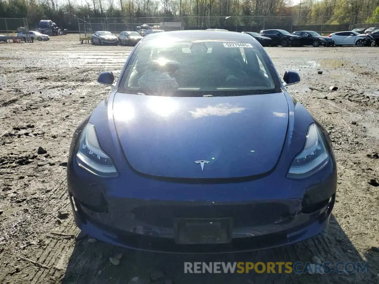 5 fotografías del automóvil dañado 5YJ3E1EB0KF452758 TESLA MODEL 3 2019