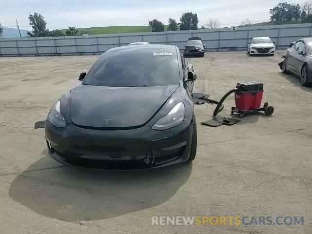 11 fotografías del automóvil dañado 5YJ3E1EB0KF487218 TESLA MODEL 3 2019