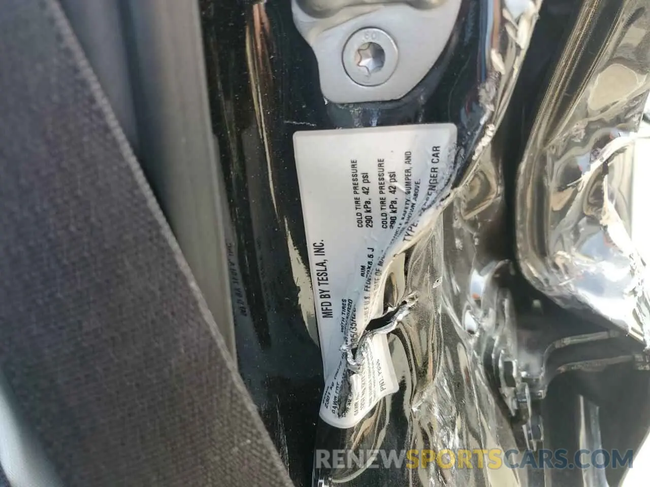 14 fotografías del automóvil dañado 5YJ3E1EB0KF487218 TESLA MODEL 3 2019