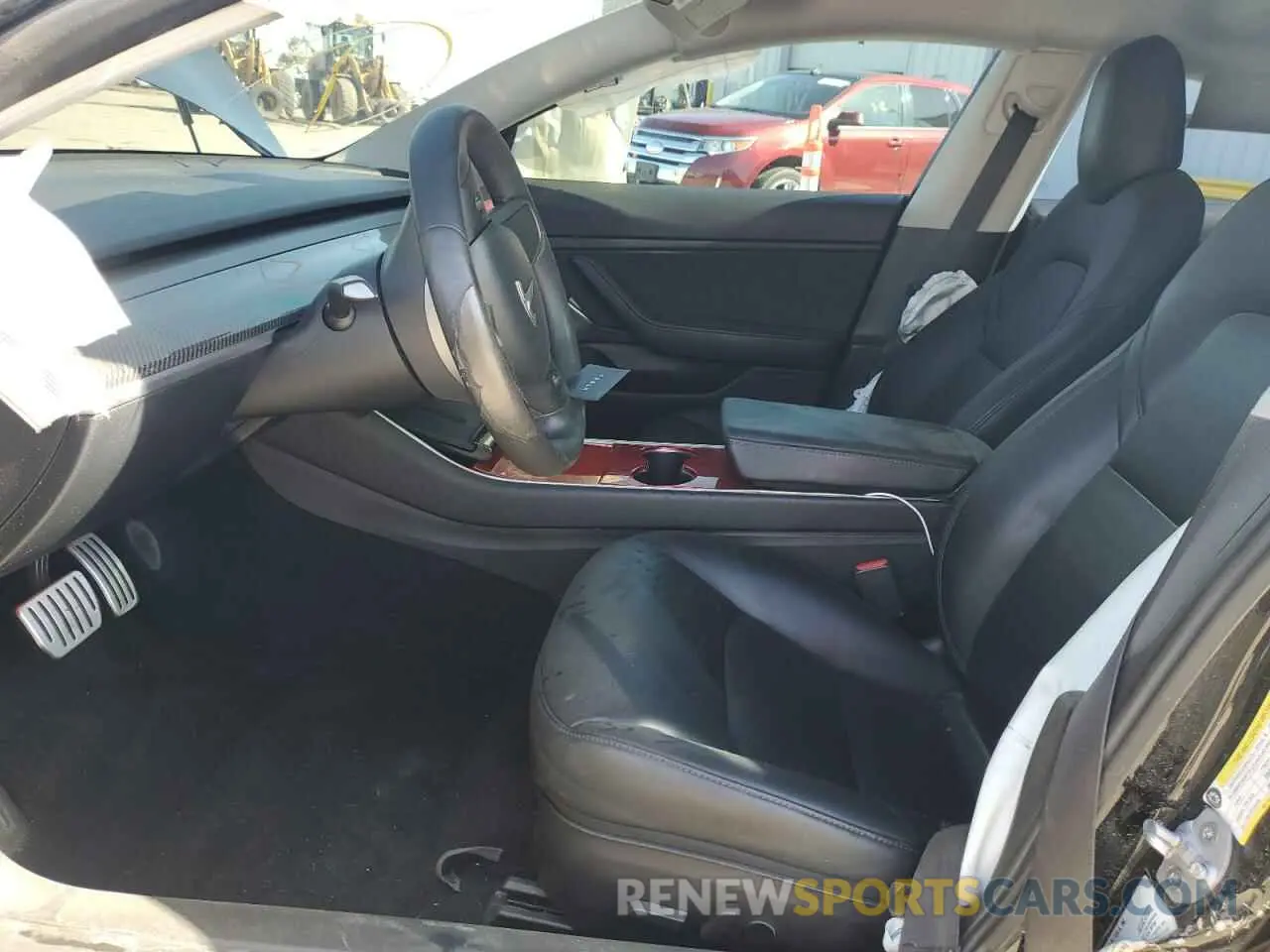 7 fotografías del automóvil dañado 5YJ3E1EB0KF487218 TESLA MODEL 3 2019