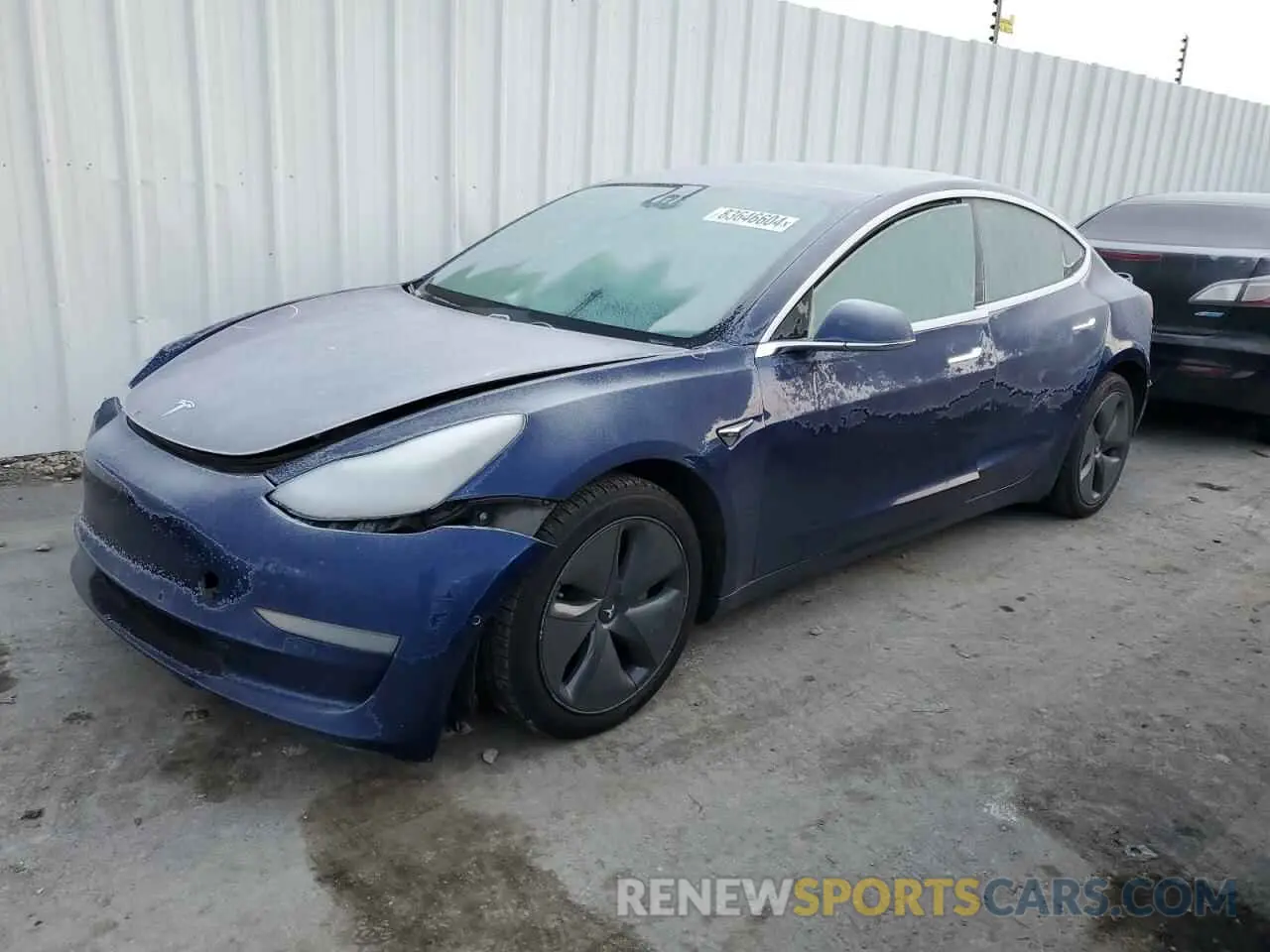 1 fotografías del automóvil dañado 5YJ3E1EB0KF497165 TESLA MODEL 3 2019