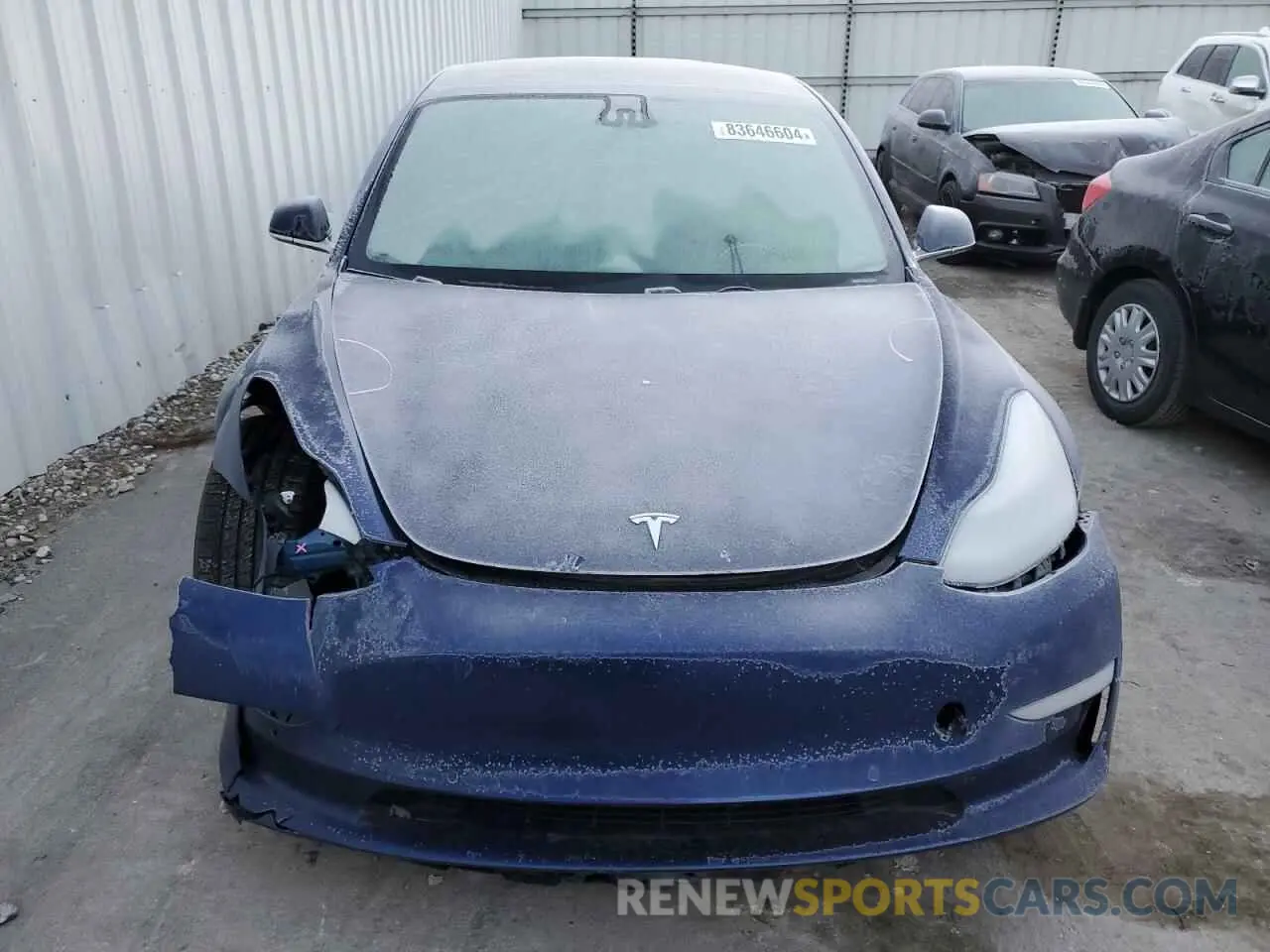 5 fotografías del automóvil dañado 5YJ3E1EB0KF497165 TESLA MODEL 3 2019